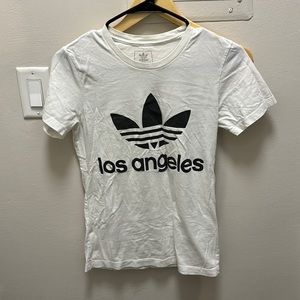 White adidas shirt